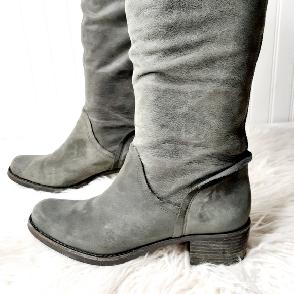 Matisse Grifter Distressed Leather Boots - Picture 6 of 13